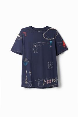 T-shirt - BLUE - M