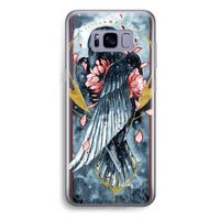 Golden Raven: Samsung Galaxy S8 Plus Transparant Hoesje