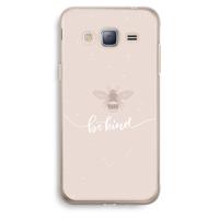 Be(e) kind: Samsung Galaxy J3 (2016) Transparant Hoesje - thumbnail
