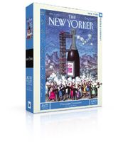 New York Puzzle Company Champagne Countdown - 1000 stukjes - thumbnail