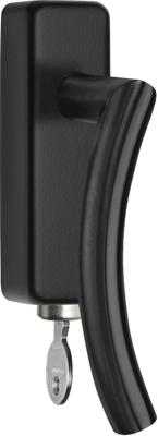 Formani Basics LB4-DKLOCK-O draaikiepgarnituur afsluitbaar rechtsdraaiend - mat zwart