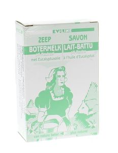 Evi Line Botermelk zeep eucalyptus (100 gr)