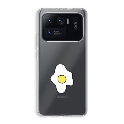 Spiegelei: Xiaomi Mi 11 Ultra Transparant Hoesje