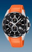 Horlogeband Festina F20330-4 Rubber Oranje 25mm