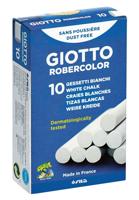 Schoolbordkrijt giotto 10 stuks wit