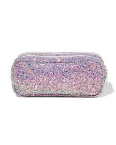 HEMA Etui Met Dubbele Ritsen Glitters