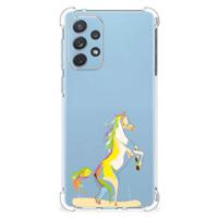 Samsung Galaxy A73 Stevig | Bumper Hoesje | Horse Color