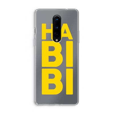 Habibi Majorelle : OnePlus 8 Transparant Hoesje