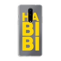 Habibi Majorelle : OnePlus 8 Transparant Hoesje
