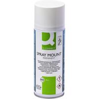 Q-CONNECT Quick Mount spray, permanent, spuitbus van 400 ml