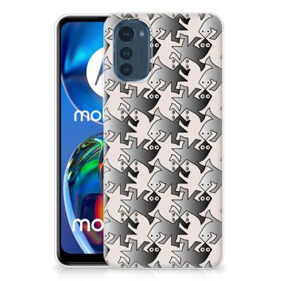 Motorola Moto E32/E32s | TPU Hoesje | Salamander Grey