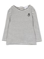 Douuod Kids t-shirt à rayures - Blanc Douuod Kids t-shirt à rayures - Blanc