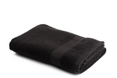 Seashell Handdoek 70 x 140 cm 500 gram Zwart