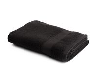 Seashell Handdoek 70 x 140 cm 500 gram Zwart - thumbnail