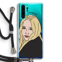 Mary Kate: Huawei P30 Pro Transparant Hoesje met koord