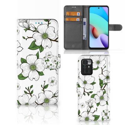 Xiaomi Redmi 10 Hoesje Dogwood Flowers Xiaomi Redmi 10 Hoesje Dogwood Flowers