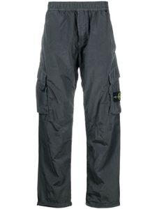 Stone Island pantalon cargo à motif Compass - Gris