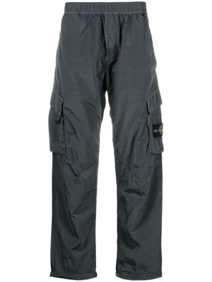 Stone Island pantalon cargo à motif Compass - Gris