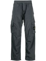 Stone Island pantalon cargo à motif Compass - Gris
