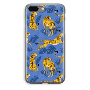 Luipaard: iPhone 8 Plus Transparant Hoesje