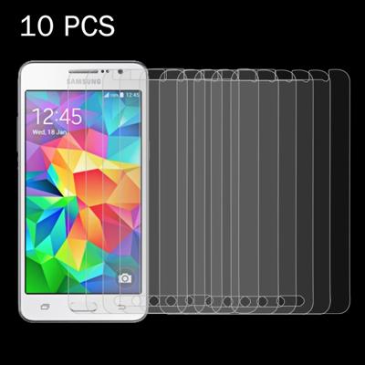 10 stuks voor Galaxy Grand Prime / G530 0 26 mm 9H oppervlaktehardheid 2.5D explosieveilige getemperd glas scherm Film