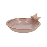 Daan kromhout Bird bowl - small - vogelbad - oud roze - schaal vogels