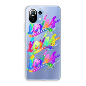 Loves: Xiaomi Mi 11 Lite Transparant Hoesje