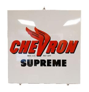Chevron Supreme Emaille Bord - 50 x 50cm
