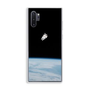 Alone in Space: Samsung Galaxy Note 10 Plus Transparant Hoesje