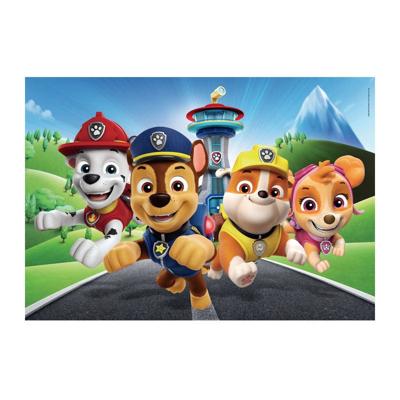 Clementoni legpuzzel super color paw patrol, 60st.
