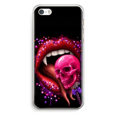 Dodelijk zoet: iPhone 5 / 5S / SE Transparant Hoesje Dodelijk zoet: iPhone 5 / 5S / SE Transparant Hoesje