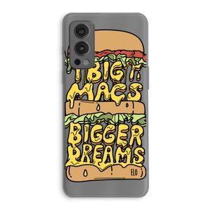 Big Macs Bigger Dreams: OnePlus Nord 2 5G Transparant Hoesje