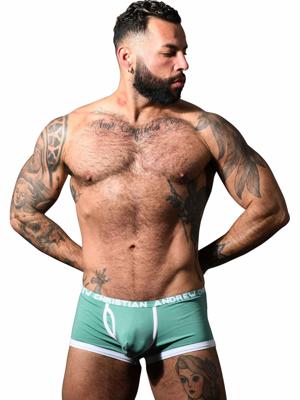 Andrew Christian - Boxer - Fly Tagless - SAGE, Maat:S