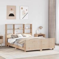 Bedframe zonder matras massief grenenhout 150x200 cm