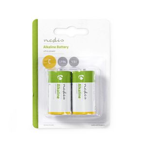 Nedis Alkaline-Batterij C | 1.5 V DC | 2 stuks | 1 stuks - BAAKLR142BL BAAKLR142BL