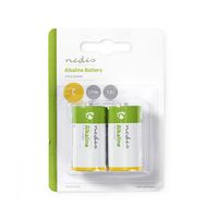 Nedis Alkaline-Batterij C | 1.5 V DC | 2 stuks | 1 stuks - BAAKLR142BL BAAKLR142BL - thumbnail