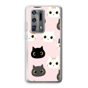 Katten: Huawei P40 Pro Plus Transparant Hoesje