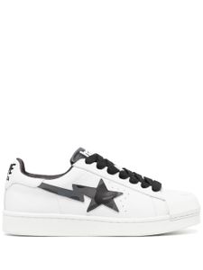 A BATHING APE® baskets Skull STA à patch étoile - Blanc