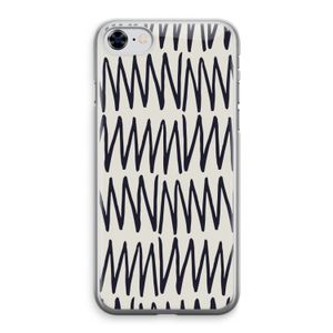 Marrakech Zigzag: iPhone 8 Transparant Hoesje