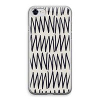 Marrakech Zigzag: iPhone 8 Transparant Hoesje