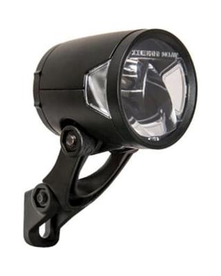 Herrmans Koplamp h-black mr8 e 6-12 volt - met houder - 180 lumen