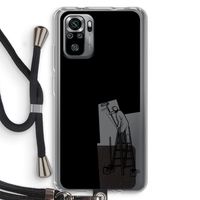 Musketon Painter: Xiaomi Redmi Note 10S Transparant Hoesje met koord