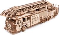 Eco Wood Fire Truck 3D Puzzel houten modelbouw DIY Knutselen