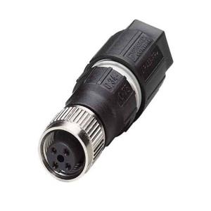 Phoenix Contact 1641756 Sensor/actuator connector, niet geassembleerd M12 Aantal polen (sensoren): 4 Bus, recht 1 stuk(s)