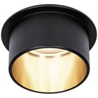 Paulmann 93378 Gil LED-inbouwlamp LED LED vast ingebouwd 6 W Zwart (mat), Goud - thumbnail