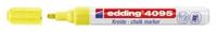 Krijtstift edding 4095 rond 2-3mm neon geel
