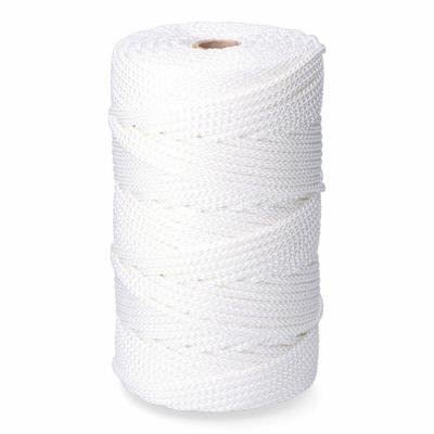 Veter, koord EDM 87919 Wit Polyester 6 mm x 200 m Gevlochten