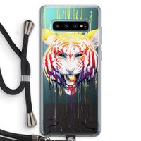 Fading: Samsung Galaxy S10 Plus Transparant Hoesje met koord