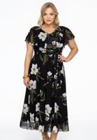 Yoek Jurk CAMELLIA | Zwart | Maat 58/60 Yoek Jurk CAMELLIA | Zwart | Maat 58/60