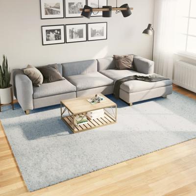 VidaXL Vloerkleed huarte laagpolig zacht wasbaar 240x340 cm blauw